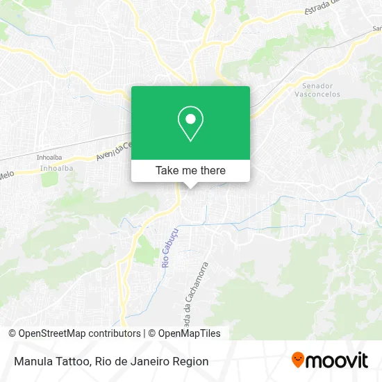 Manula Tattoo map