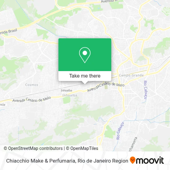 Chiacchio Make & Perfumaria map