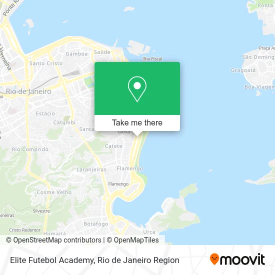 Elite Futebol Academy map