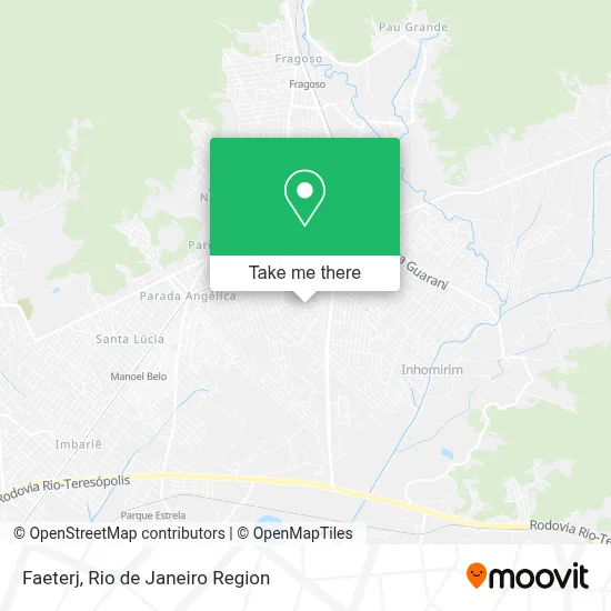 Faeterj map