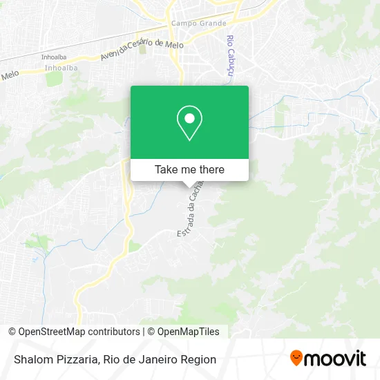Shalom Pizzaria map