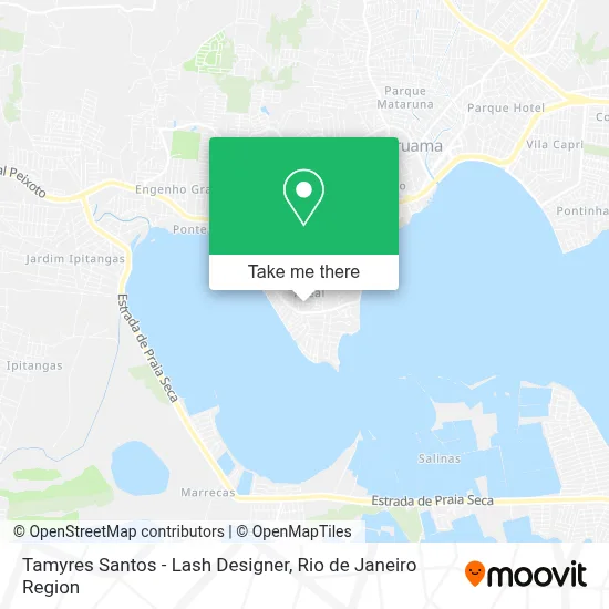 Tamyres Santos - Lash Designer map