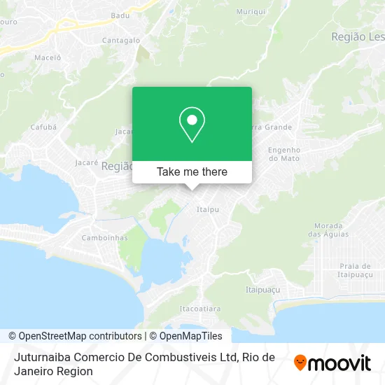 Juturnaiba Comercio De Combustiveis Ltd map