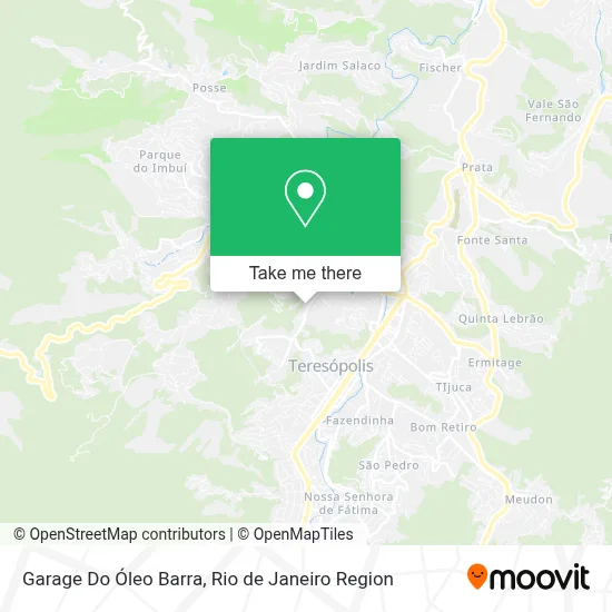 Garage Do Óleo Barra map