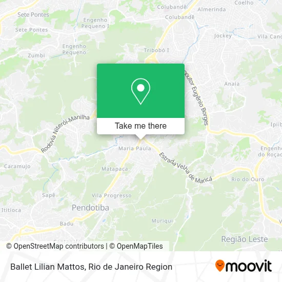 Ballet Lilian Mattos map