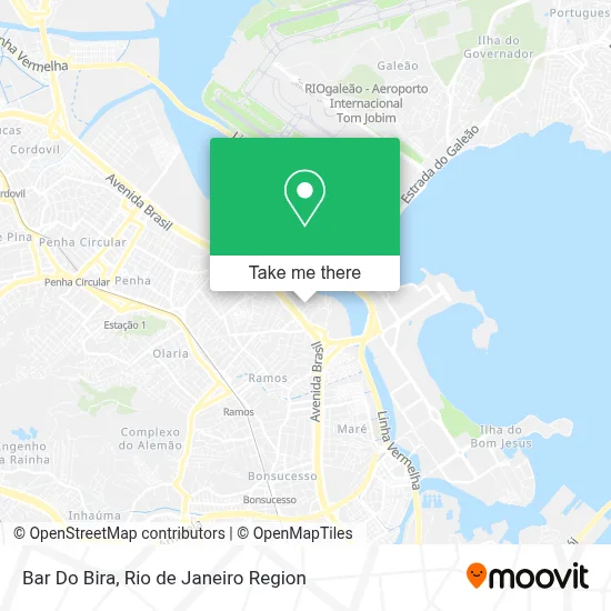 Bar Do Bira map
