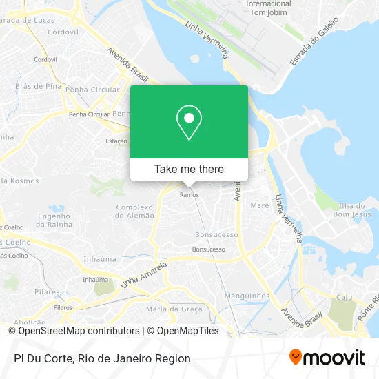 Pl Du Corte map