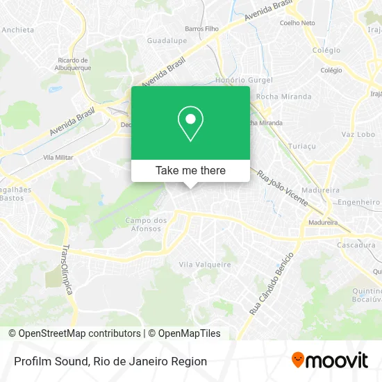 Profilm Sound map