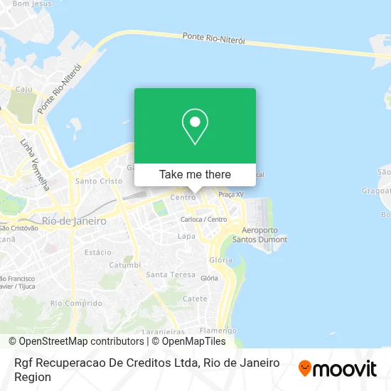Rgf Recuperacao De Creditos Ltda map