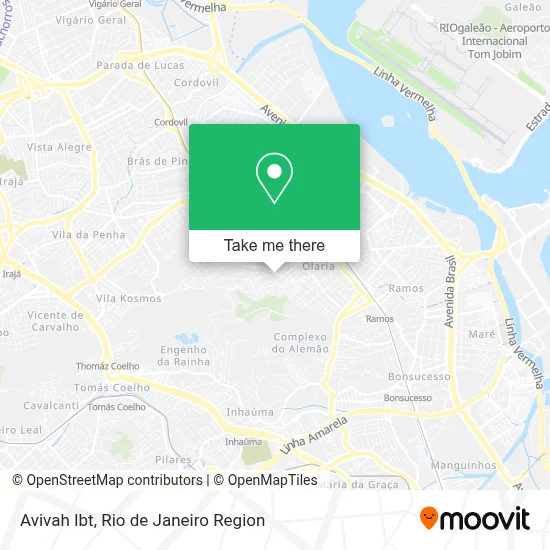 Avivah Ibt map