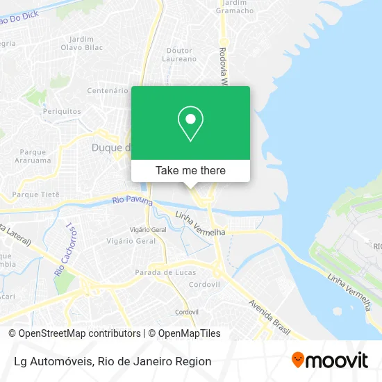 Lg Automóveis map