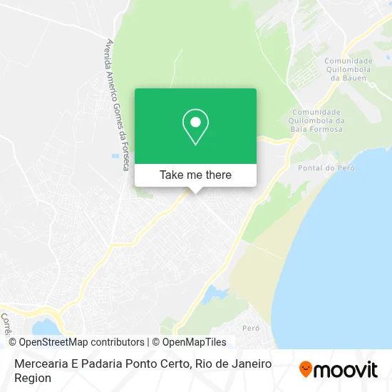 Mercearia E Padaria Ponto Certo map