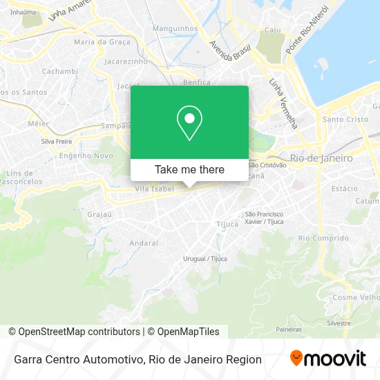 Garra Centro Automotivo map