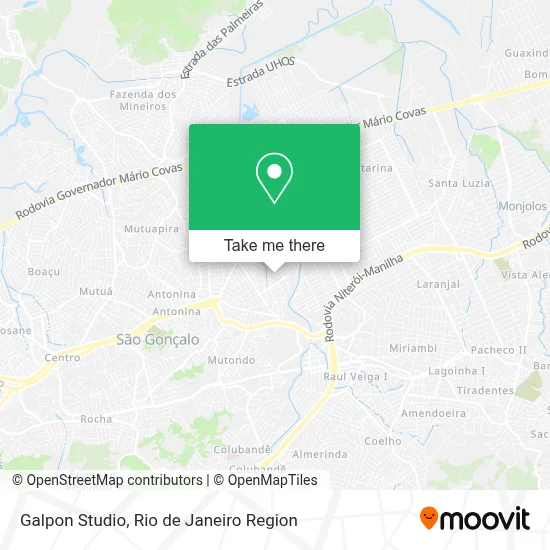 Galpon Studio map