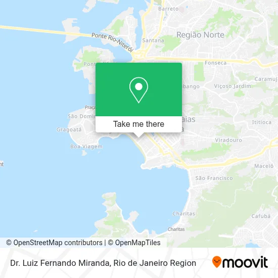 Dr. Luiz Fernando Miranda map