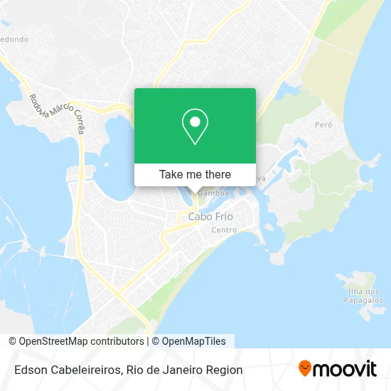 Edson Cabeleireiros map