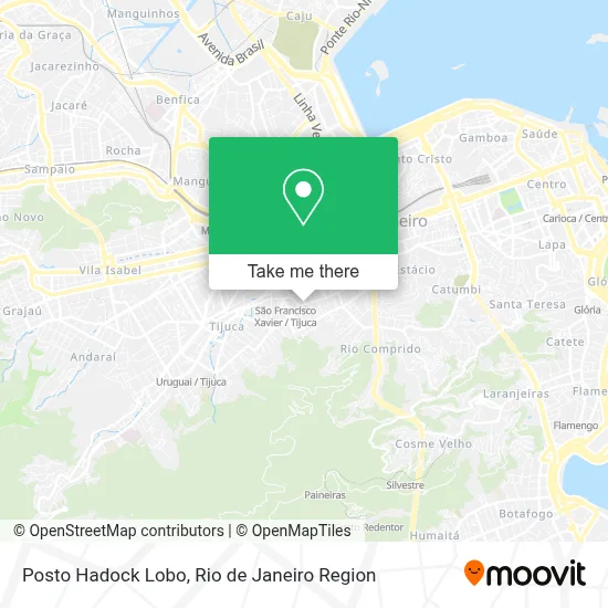 Posto Hadock Lobo map