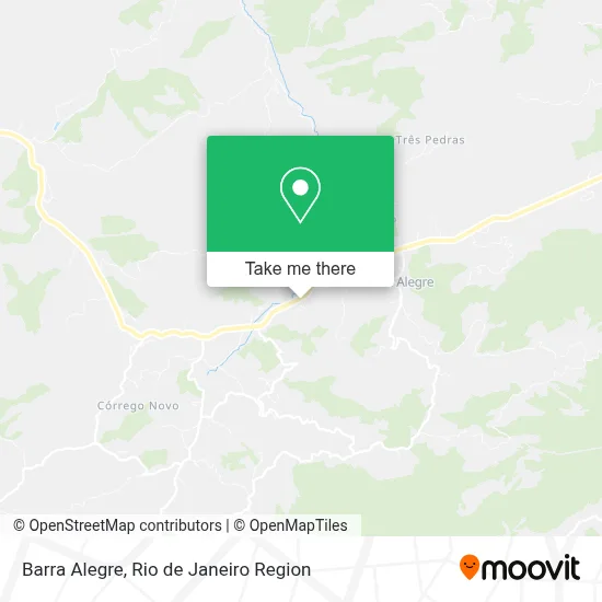 Barra Alegre map