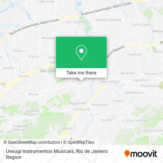 Uesugi Instrumentos Musicais map