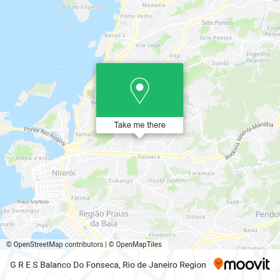 G R E S Balanco Do Fonseca map