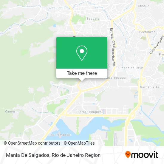 Mania De Salgados map