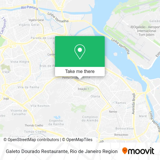 Galeto Dourado Restaurante map