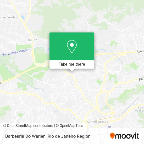 Barbearia Do Warlen map