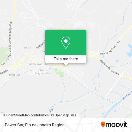 Power Car map