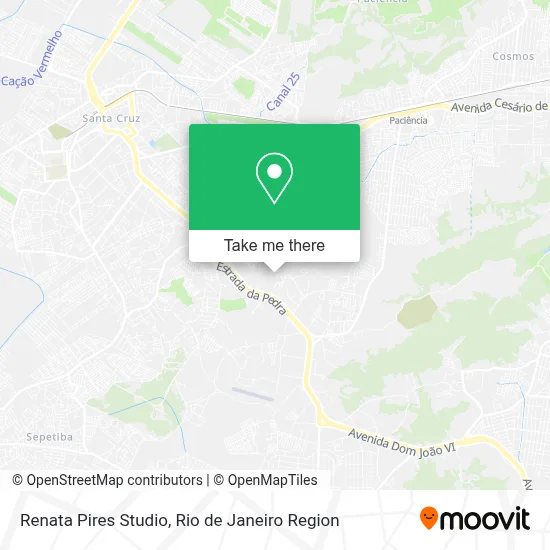 Renata Pires Studio map