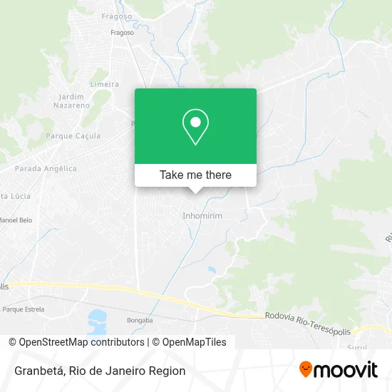 Granbetá map
