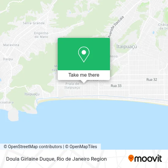 Doula Girlaine Duque map