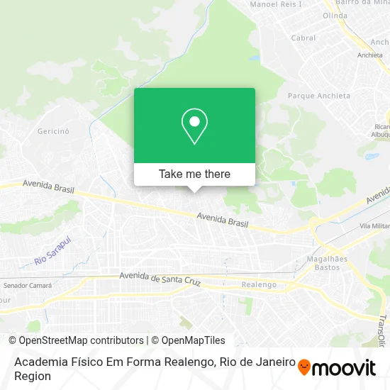 Academia Físico Em Forma Realengo map