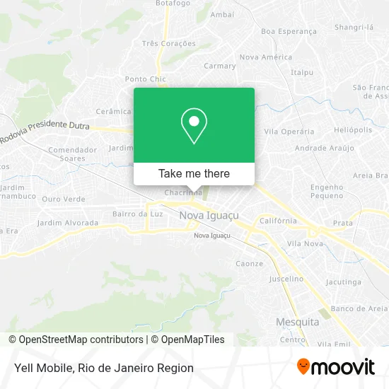 Yell Mobile map