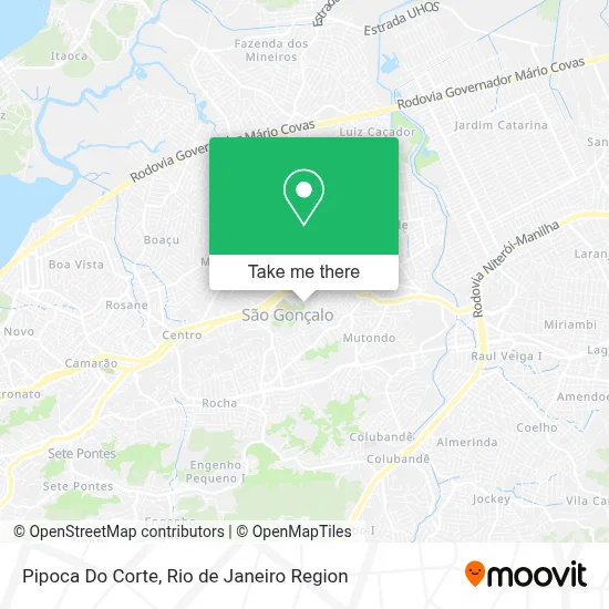 Pipoca Do Corte map