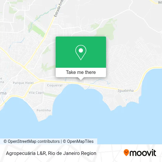 Agropecuária L&R map