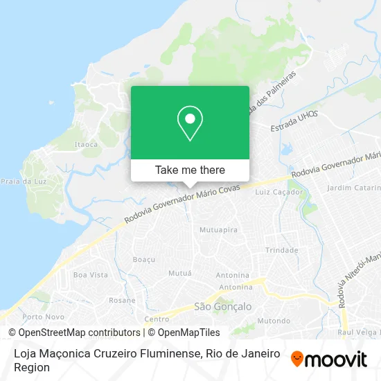Loja Maçonica Cruzeiro Fluminense map