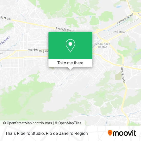 Thais Ribeiro Studio map