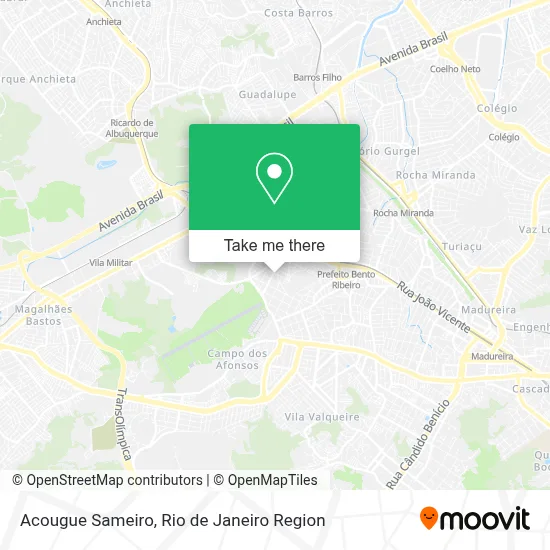Acougue Sameiro map