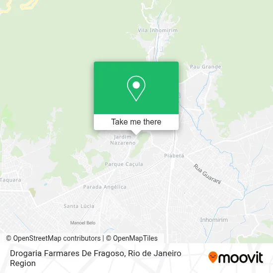 Drogaria Farmares De Fragoso map