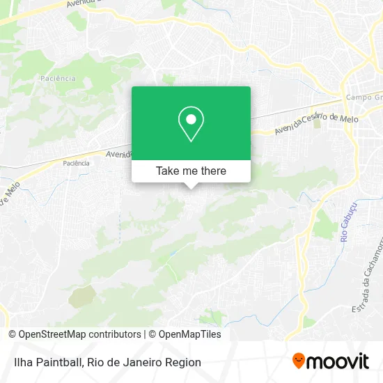 Ilha Paintball map