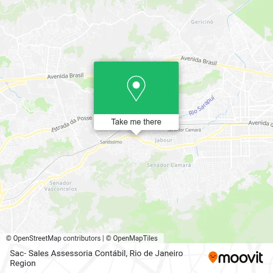 Sac- Sales Assessoria Contábil map