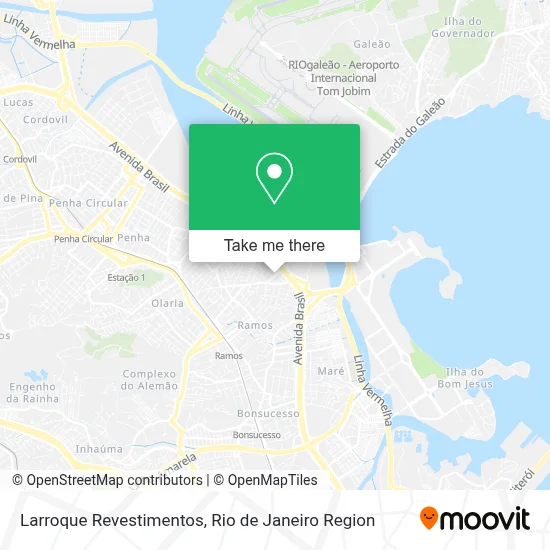 Larroque Revestimentos map