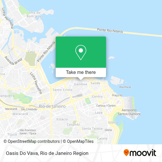 Oasis Do Vava map