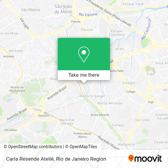 Carla Resende Ateliê map
