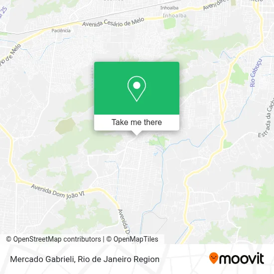 Mercado Gabrieli map