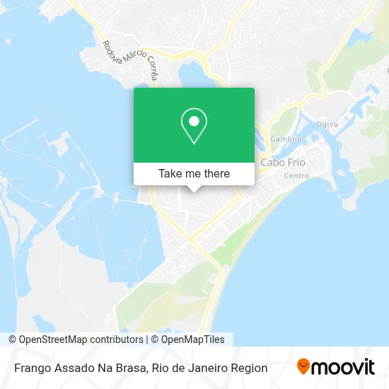 Frango Assado Na Brasa map