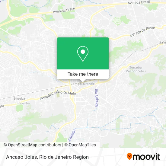 Ancaso Joias map