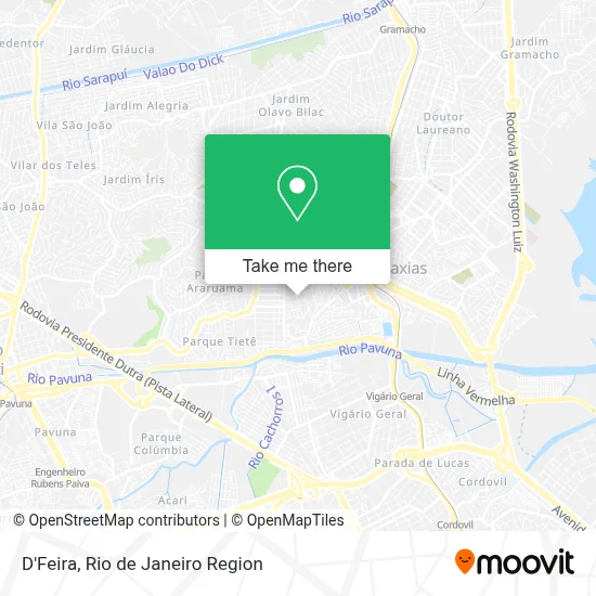 D'Feira map
