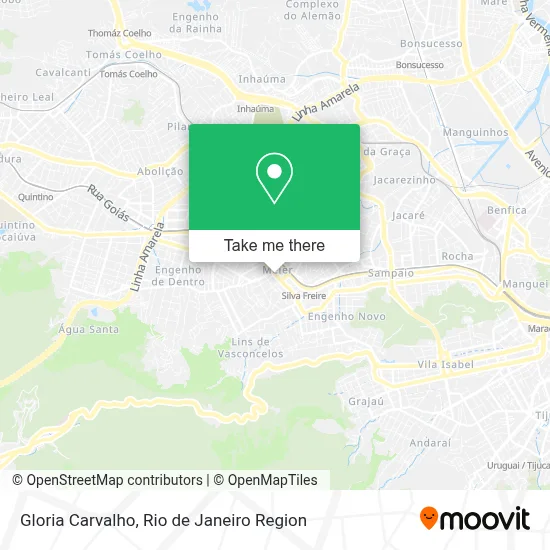 Gloria Carvalho map