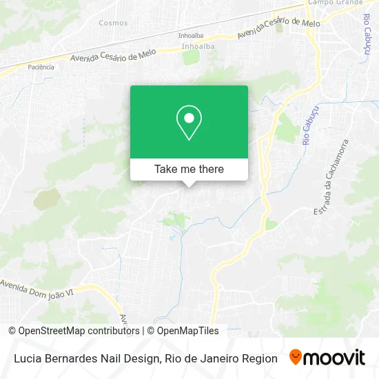 Lucia Bernardes Nail Design map